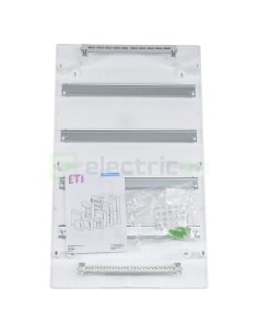 Tablou sigurante, 4x18, 72 module, aplicat, IP40, usa alba, ETI,001100271 - Electricon.ro 2