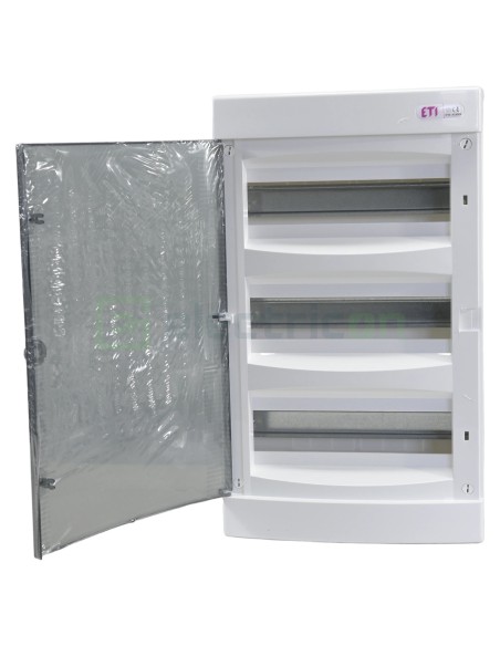 Tablou de sigurante,plastic,aplicat 3x12 module, IP40, ECT36PT, ETI, 001101004 - Electricon.ro