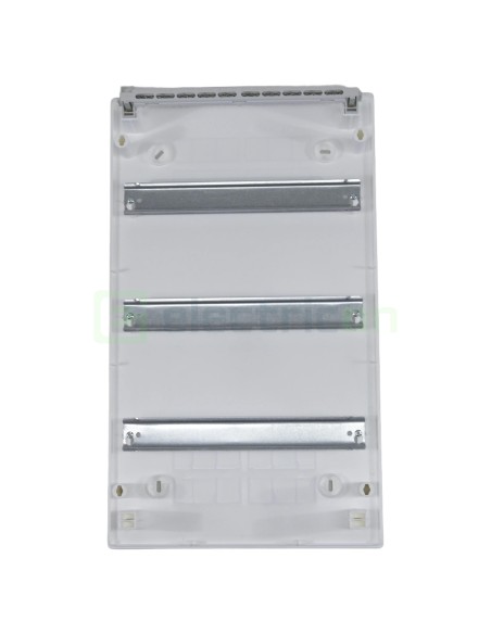 Tablou sigurante 36 module aplicat 36M, plastic, alb, ECT36PO, ETI, 001101009 - Electricon.ro