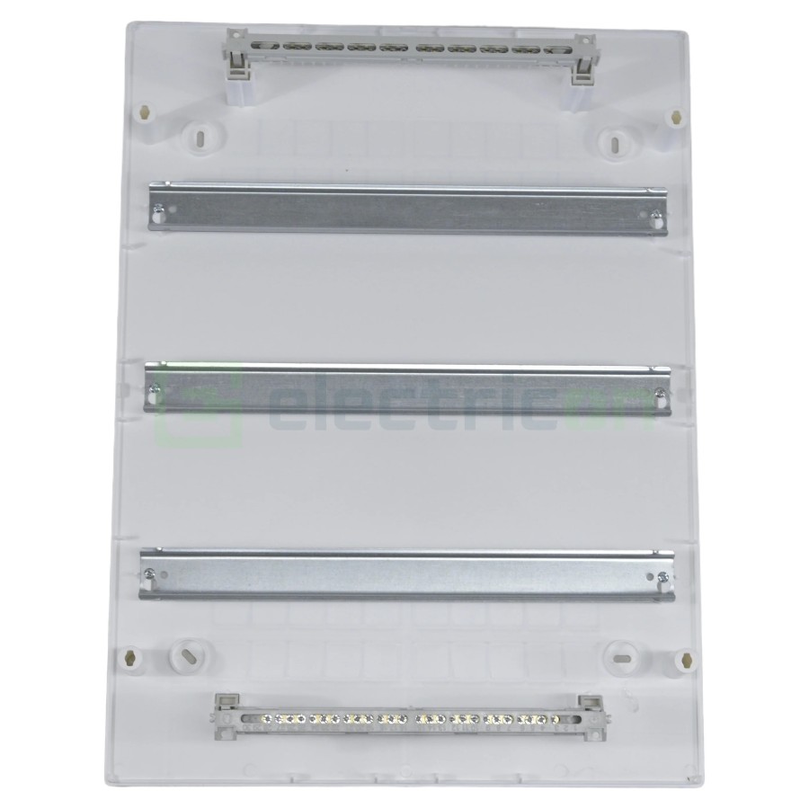 Tablou sigurante 54 module, 3x18 module aplicat, IP40, cu ușă transparentă, ECT 3x18PT, ETI, 001101040 - Electricon.ro