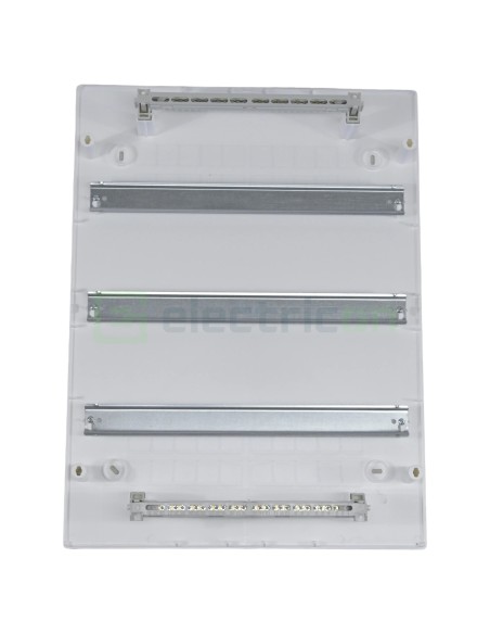 Tablou sigurante 54 module, 3x18 module aplicat, IP40, cu ușă transparentă, ECT 3x18PT, ETI, 001101040 - Electricon.ro