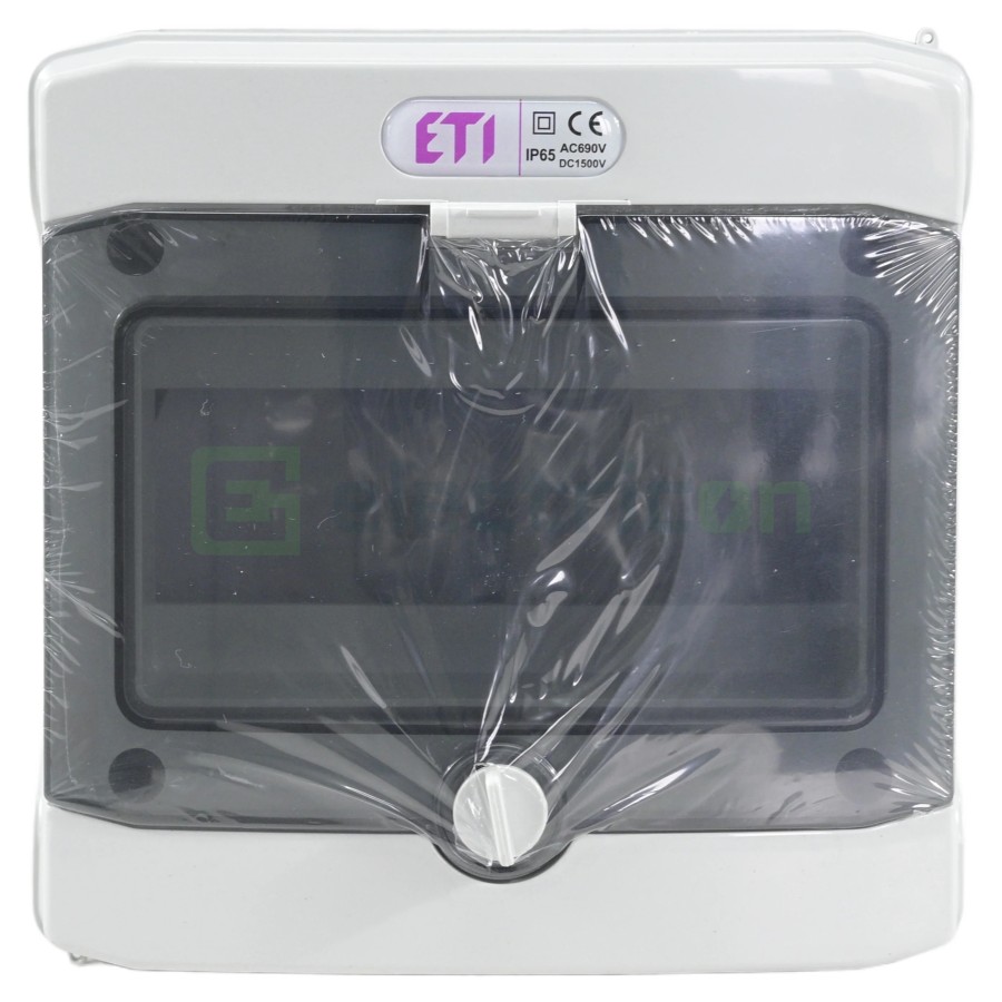 TABLOU SIGURANTE 8 M,APLICAT IP 65, pentru aplicații fotovoltaice, 1500VDC, ECH-8G, ETI, 001101061 - Electricon.ro
