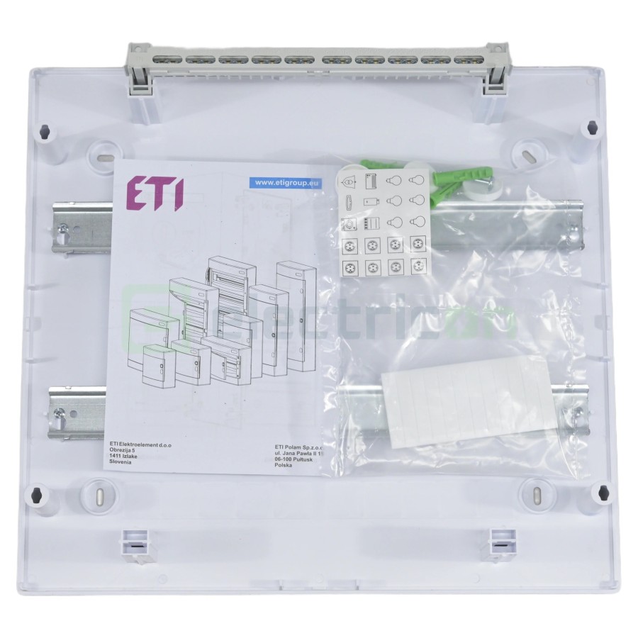 Tablou sigurante 2x18 Module aplicat, ECT 2x18PT, 001101081 - Electricon.ro