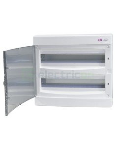 Tablou sigurante 2x18 Module aplicat, ECT 2x18PT, 001101081 - Electricon.ro