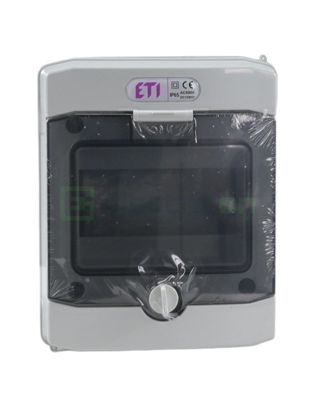 Tablou sigurante IP 65, 6M, aplicat, IP65, ECH-6G, ETI, 001101176 - Electricon.ro