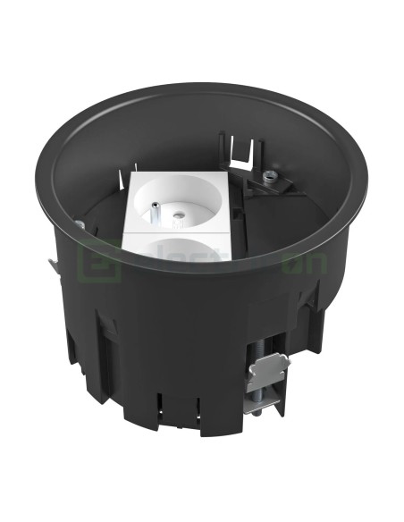 Priză de podea - R02, suport pentru 2 prize Schuko cu priză - OBO Bettermann 7408834