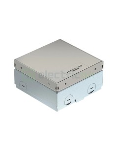 Doză sub pardoseală - Cutie de podea - 140x140mm, 6 intrări , priză inclusă UDHOME-ONE - OBO Bettermann 7368288