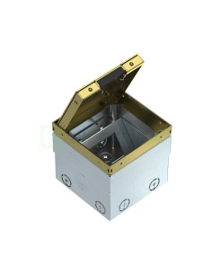 Doză sub pardoseală - Cutie de podea - 140x140mm, 6 intrări , goală UDHOME2 - OBO Bettermann 7368348
