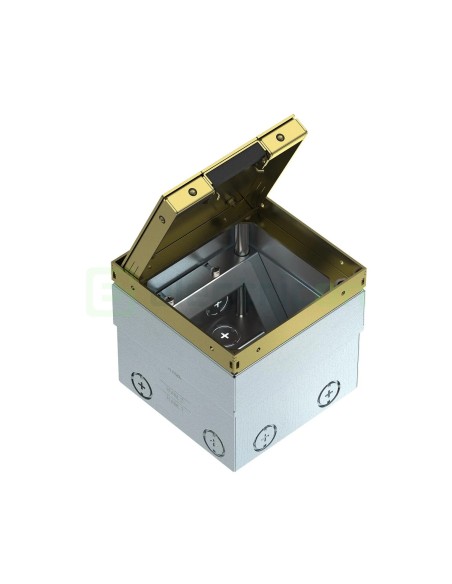 Doză sub pardoseală - Cutie de podea - 140x140mm, 6 intrări , goală UDHOME2 - OBO Bettermann 7368348