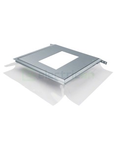 Doză sub pardoseală - Cutie de podea - 147x247, goală, fără capac, E04 - Hager BKSAE04