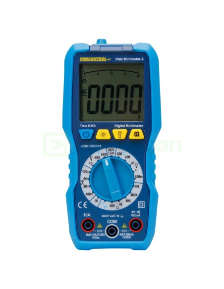 Multimetru digital - Manual-range, 10A DC, CAT III 600V - PanControl Minimeter-2