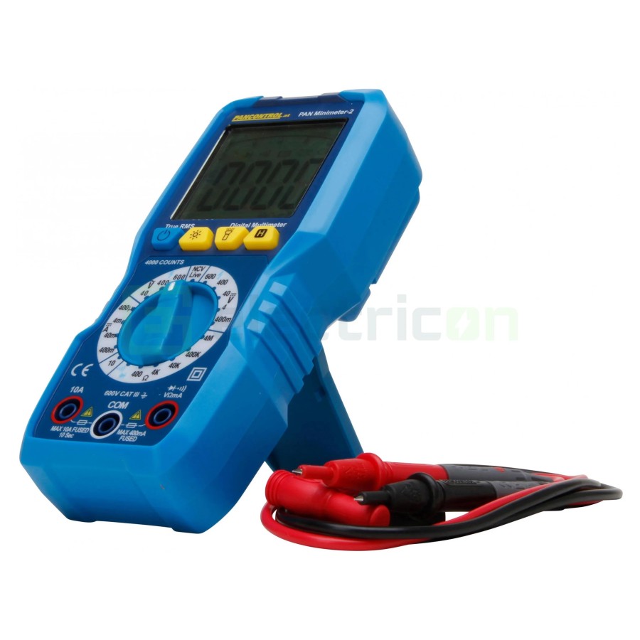 Multimetru digital - Manual-range, 10A DC, CAT III 600V - PanControl Minimeter-2
