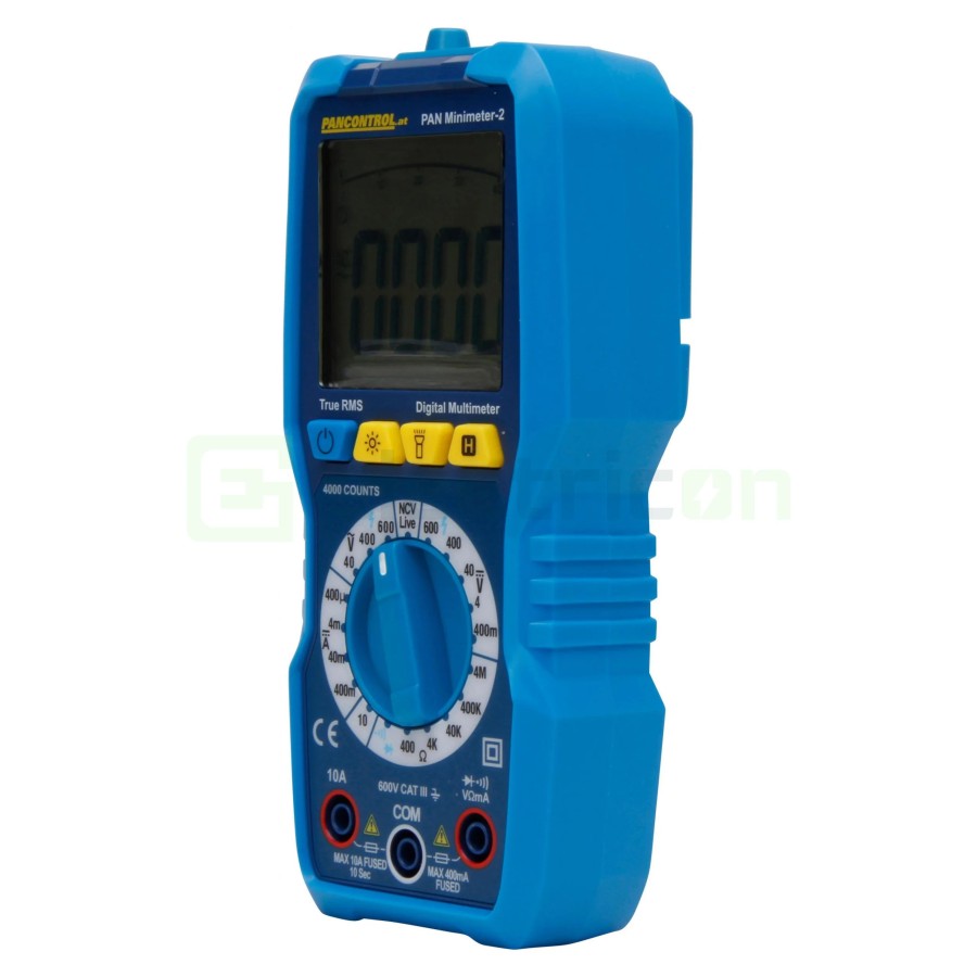 Multimetru digital - Manual-range, 10A DC, CAT III 600V - PanControl Minimeter-2