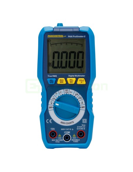 Multimetru Profesional PAN Profimeter-2 | True RMS | Temp & Frecvență | Pancontrol