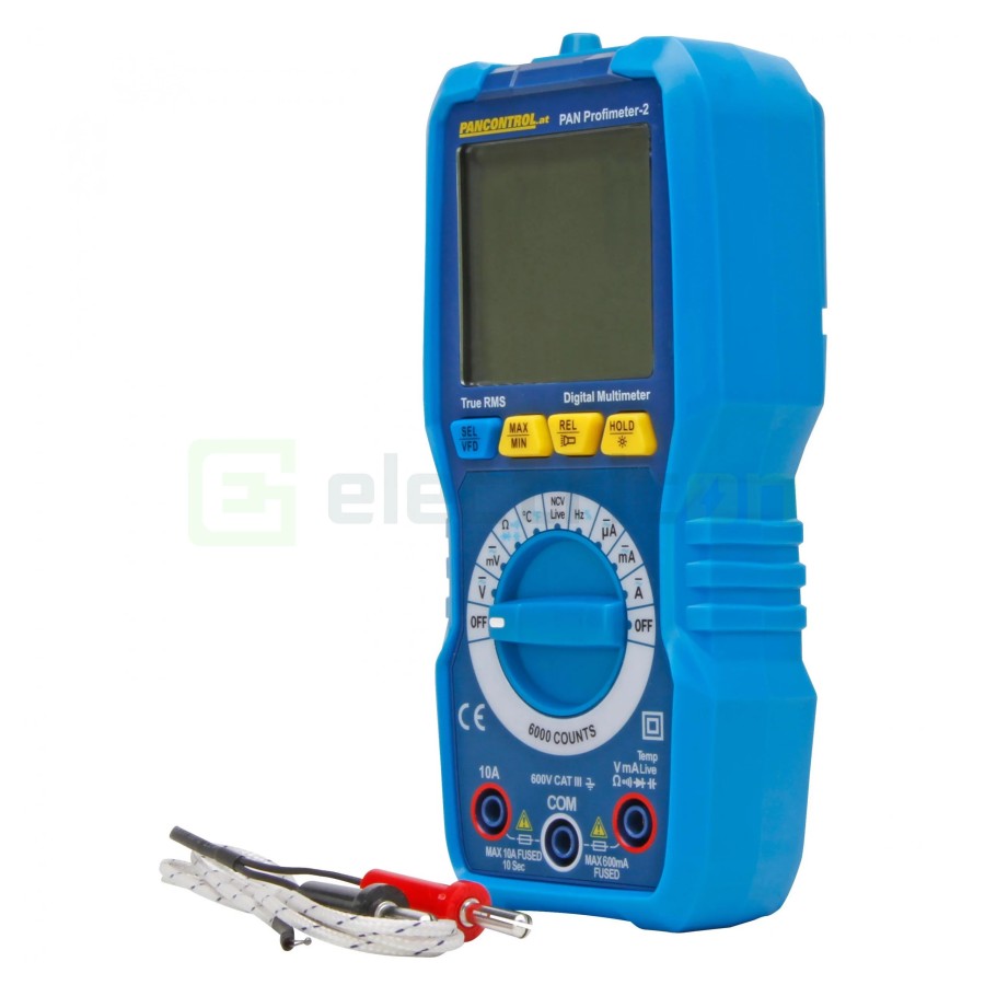 Multimetru Profesional PAN Profimeter-2 | True RMS | Temp & Frecvență | Pancontrol