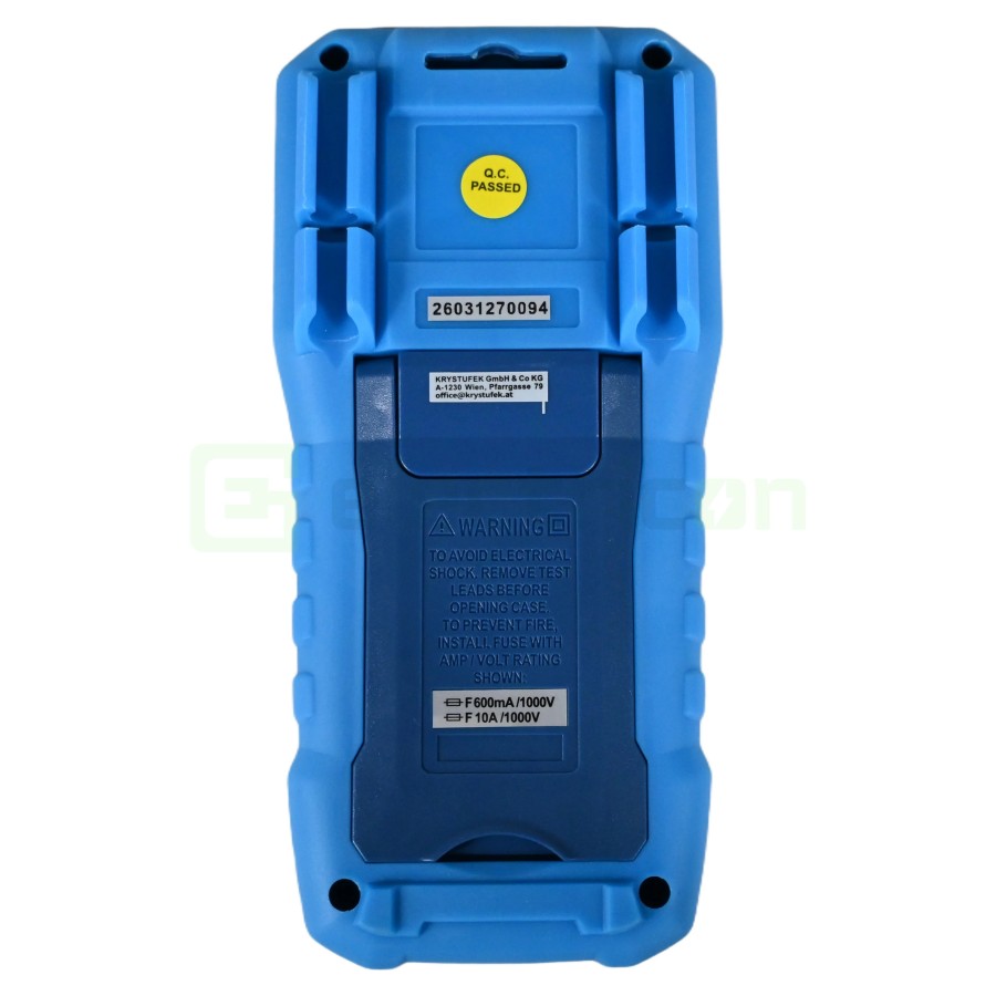Multimetru Precizie PAN 188 | 40.000 Counts | IP67 True RMS | Data Log & CAT IV | Pancontrol