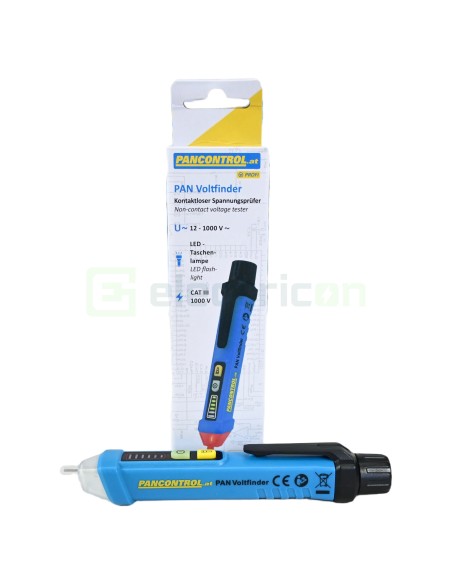 Detector de câmp magnetic cu alarmă sonoră și laternă LED - Pancontrol PAN Magnetfinder