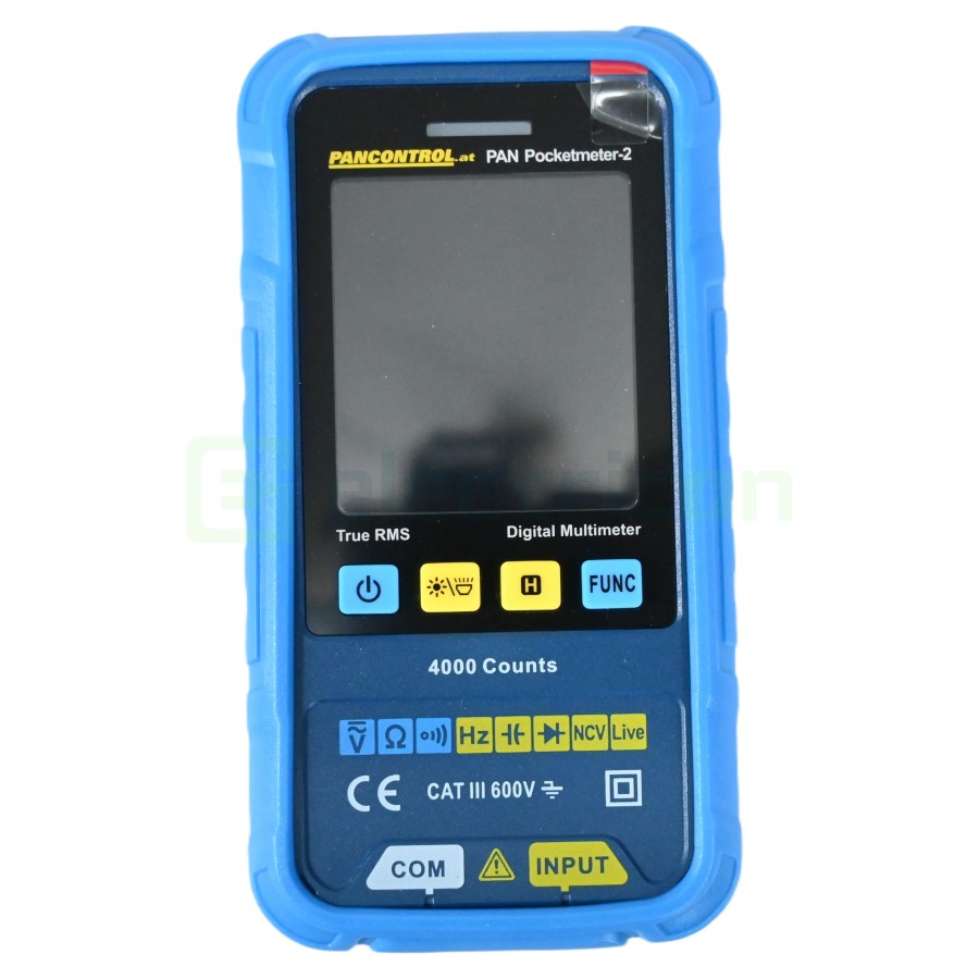 Multimetru de Buzunar PAN Pocketmeter-2 | True RMS & Ecran Color | Tester NCV 600V | Pancontrol