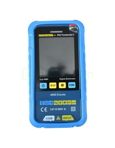 Multimetru de Buzunar PAN Pocketmeter-2 | True RMS & Ecran Color | Tester NCV 600V | Pancontrol