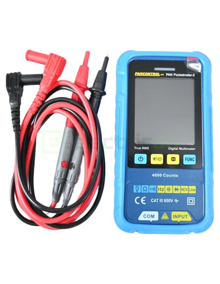 Multimetru de Buzunar PAN Pocketmeter-2 | True RMS & Ecran Color | Tester NCV 600V | Pancontrol