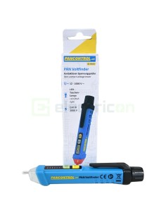 Detector Tensiune PAN Voltfinder | NCV 12V-1000V AC | Lanternă LED | Pancontrol 2