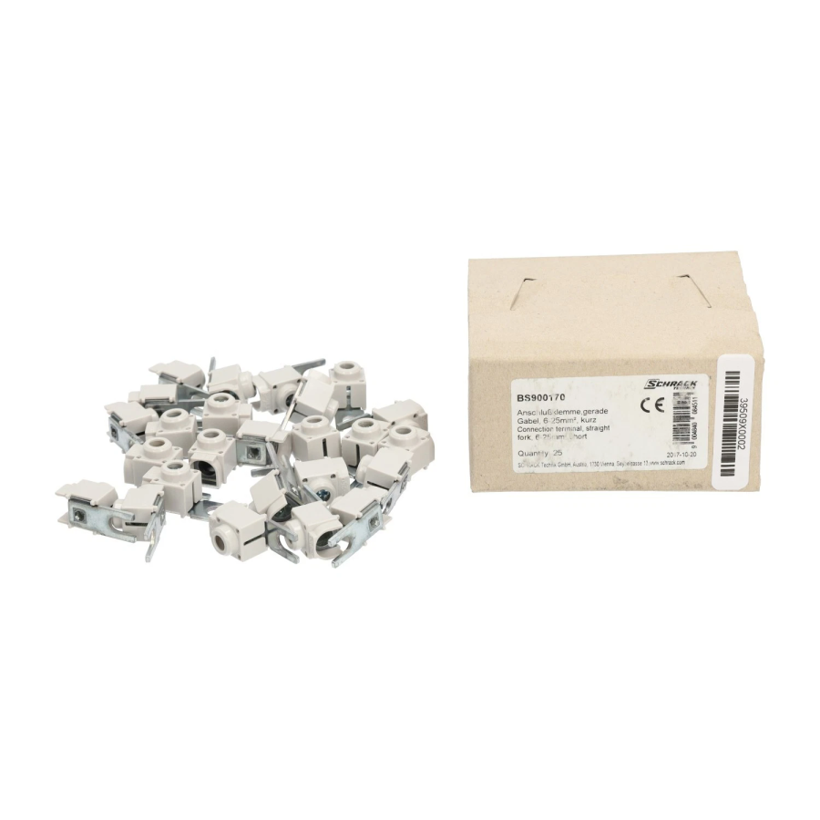 Bornă - Clema conexiune busbar - tip furcă 25mm² Schrack BS900170