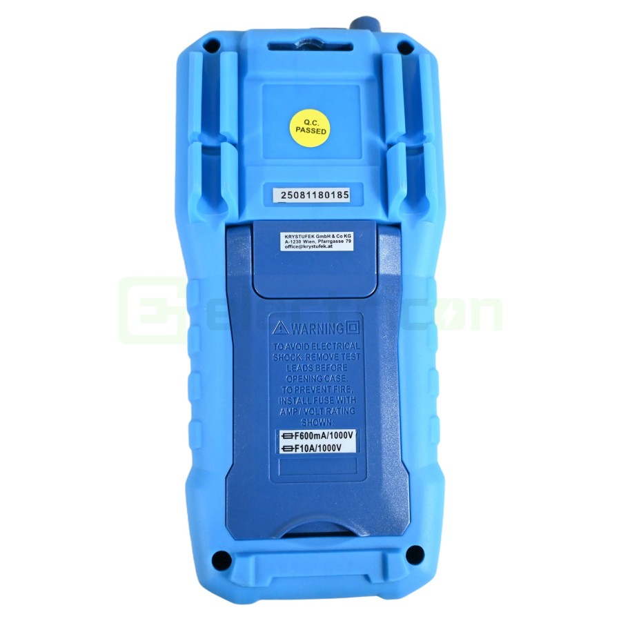 Multimetru Dual PAN 186 | IP67 Rezistent la Apă | True RMS & Duty Cycle | Pancontrol