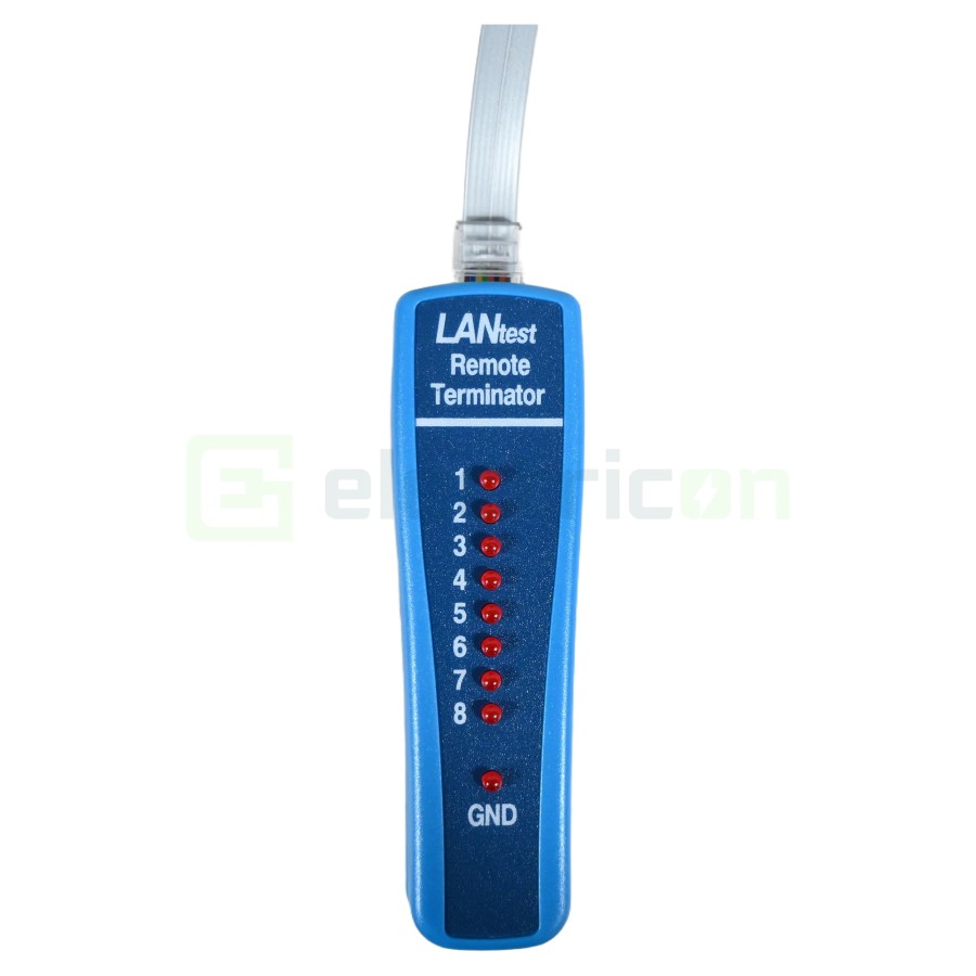 Tester Cabluri Rețea PAN LAN1 | Verificator RJ45 & RJ11 | Unitate Remote | Pancontrol