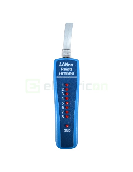 Tester Cabluri Rețea PAN LAN1 | Verificator RJ45 & RJ11 | Unitate Remote | Pancontrol