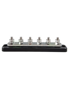 Busbar - bară colectoare - 6P 6 șuruburi 250A cu capac ABS - Victron Energy VBB125060020 2