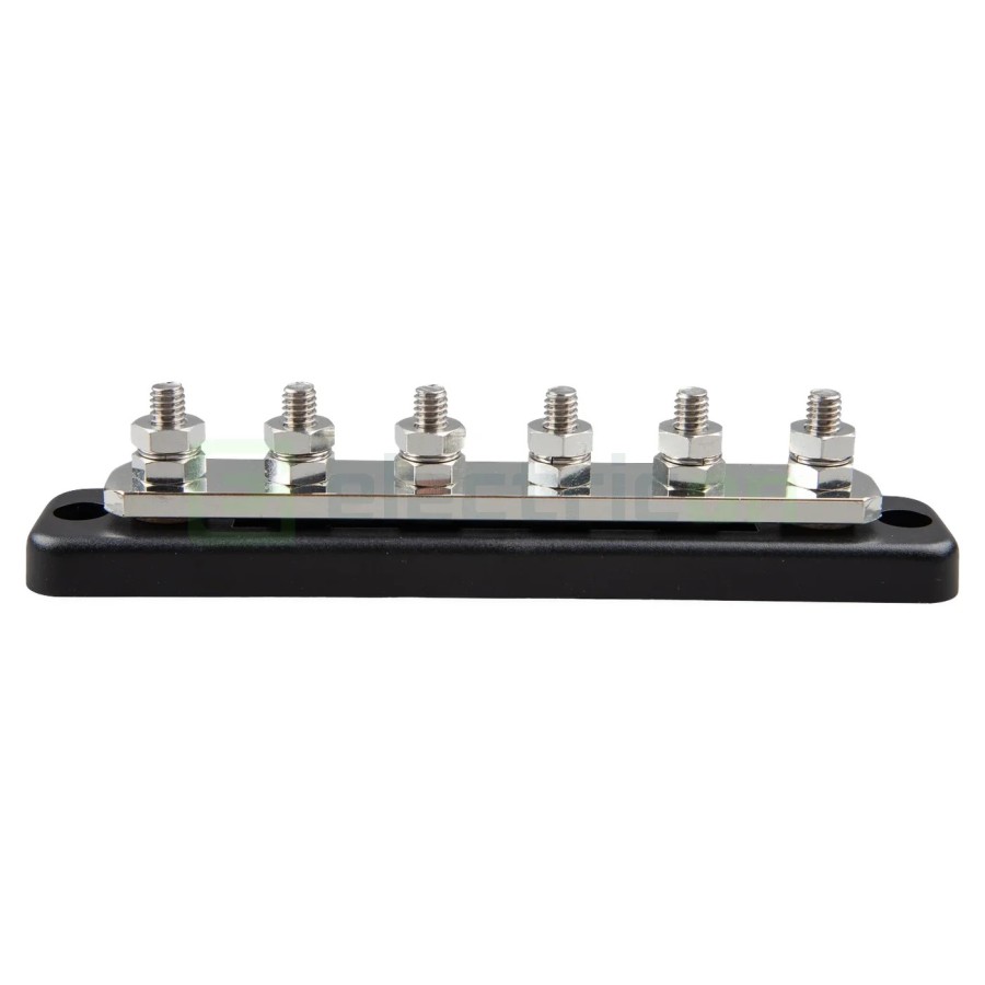Busbar - bară colectoare - 6P 6 șuruburi 250A cu capac ABS - Victron Energy VBB125060020