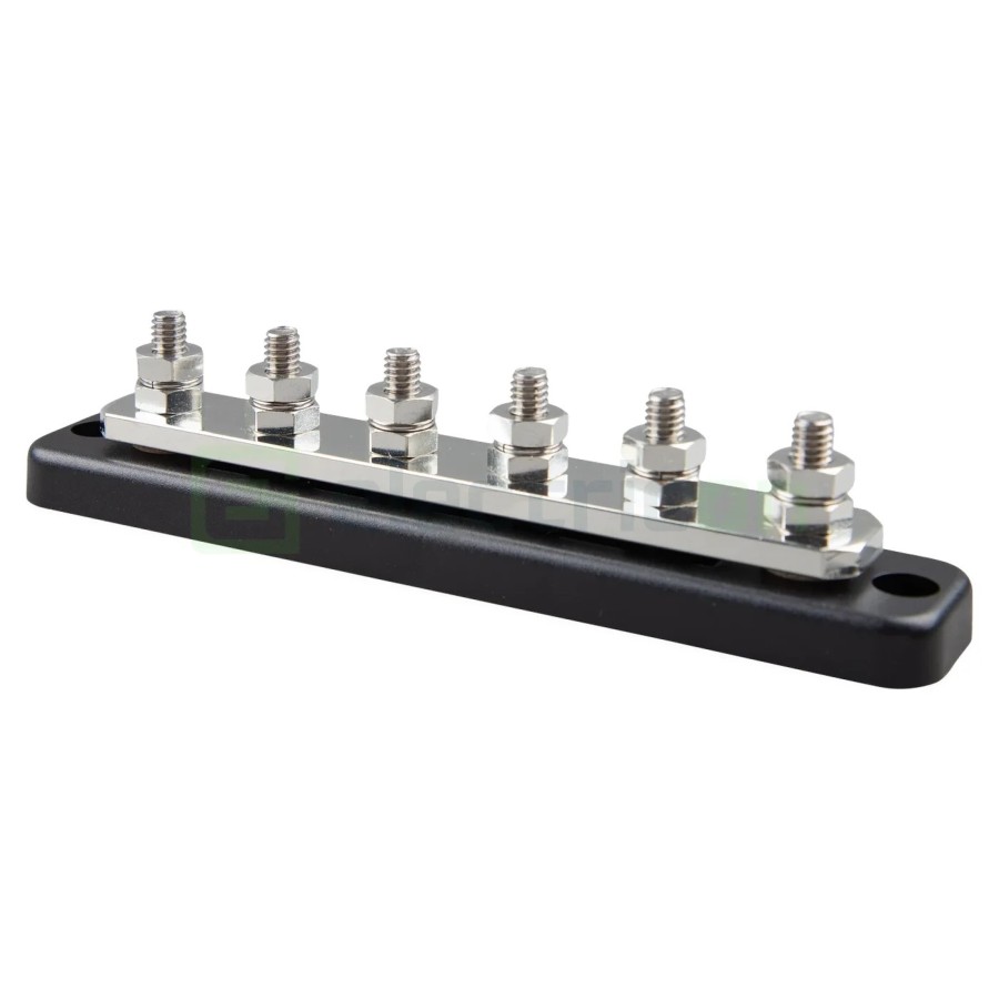 Busbar - bară colectoare - 6P 6 șuruburi 250A cu capac ABS - Victron Energy VBB125060020