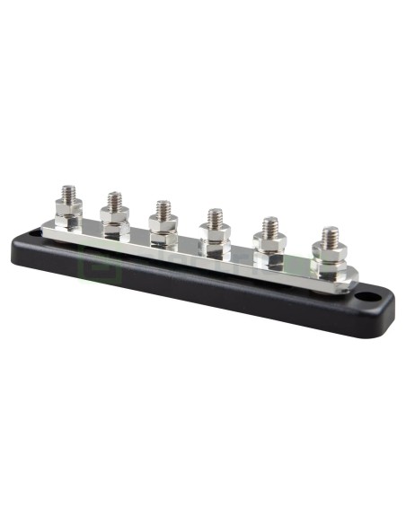 Busbar - bară colectoare - 6P 6 șuruburi 250A cu capac ABS - Victron Energy VBB125060020