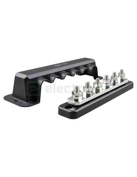 Busbar - bară colectoare - 6P 6 șuruburi 250A cu capac ABS - Victron Energy VBB125060020