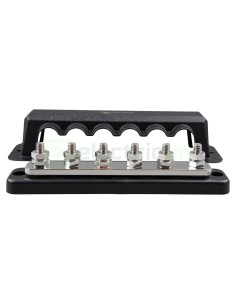 Busbar - bară colectoare - 6P 6 șuruburi 250A cu capac ABS - Victron Energy VBB125060020