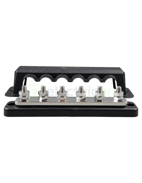 Busbar - bară colectoare - 6P 6 șuruburi 250A cu capac ABS - Victron Energy VBB125060020