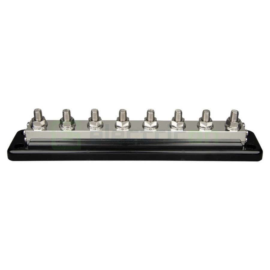 Busbar - bară colectoare - 8P 8 șuruburi 600A cu capac ABS - Victron Energy VBB160080010
