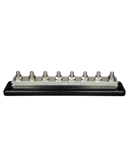 Busbar - bară colectoare - 8P 8 șuruburi 600A cu capac ABS - Victron Energy VBB160080010