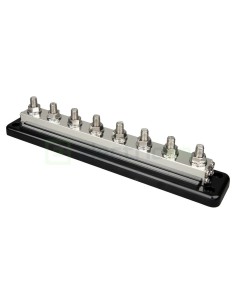 Busbar - bară colectoare - 8P 8 șuruburi 600A cu capac ABS - Victron Energy VBB160080010