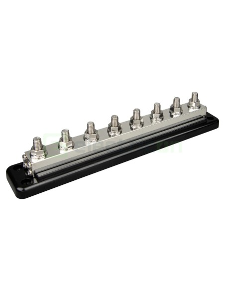 Busbar - bară colectoare - 8P 8 șuruburi 600A cu capac ABS - Victron Energy VBB160080010