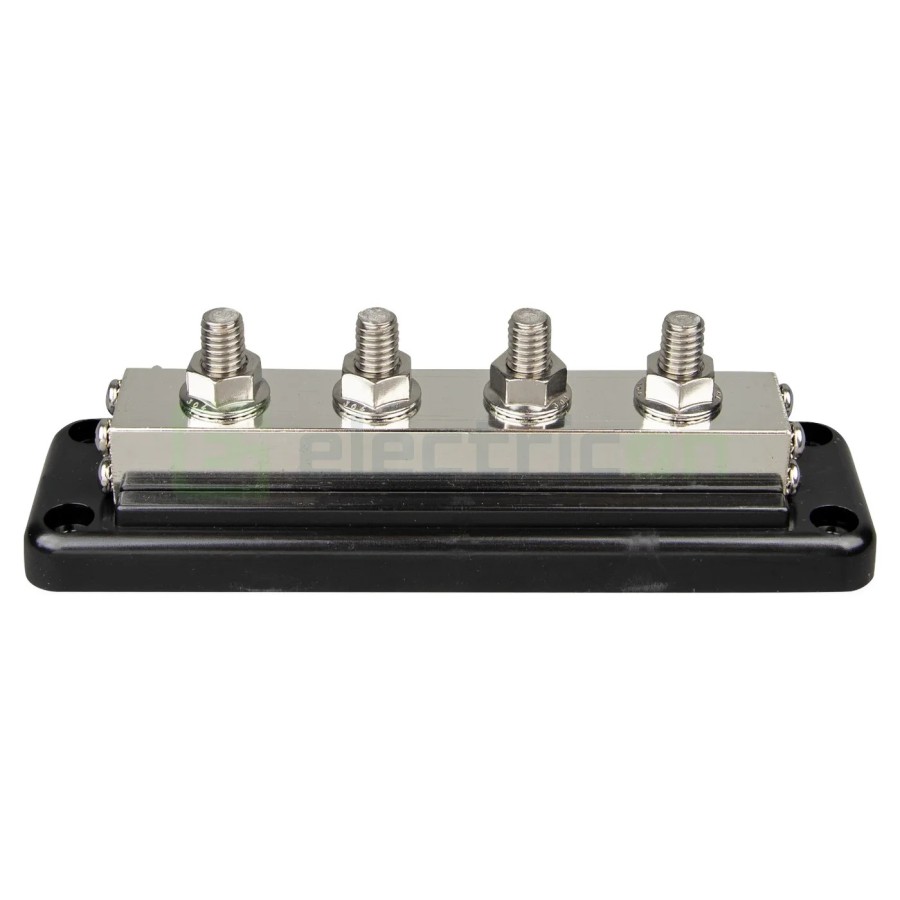 Busbar - bară colectoare - 4P 4 șuruburi 600A cu capac ABS - Victron Energy VBB160040010