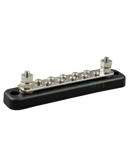 Busbar - bară colectoare - 2P 10 șuruburi 150A cu capac ABS - Victron Energy VBB115021020