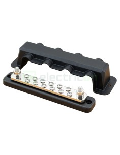 Busbar - bară colectoare - 2P 12 șuruburi 250A cu capac ABS - Victron Energy VBB125021220