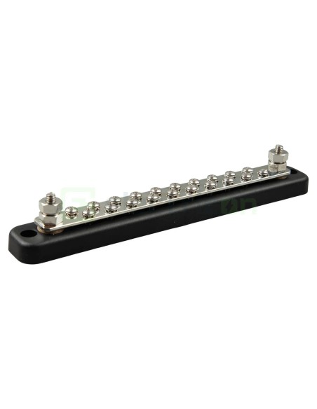 Busbar - bară colectoare - 2P 20 șuruburi 150A cu capac ABS - Victron Energy VBB115022020