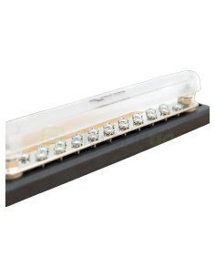 Busbar - bară colectoare - 2P 20 șuruburi 150A cu capac ABS - Victron Energy VBB115022020