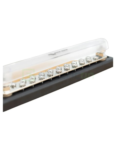 Busbar - bară colectoare - 2P 20 șuruburi 150A cu capac ABS - Victron Energy VBB115022020