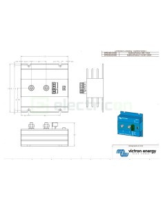 Sistem de monitorizare a bateriei - 48V 100A BP-48/100 - Victron Energy BPR048100400 2