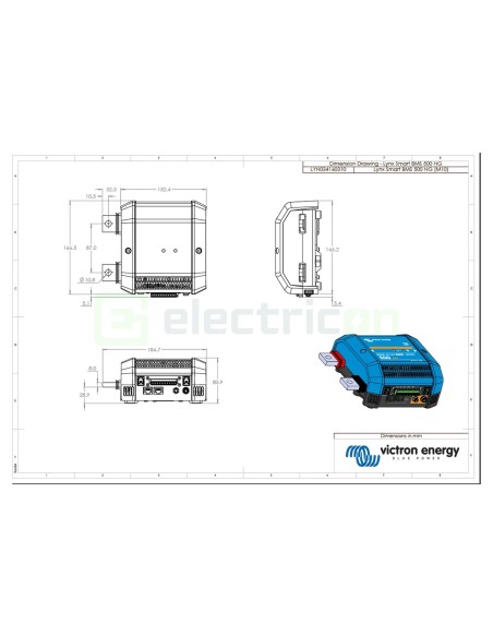 Sistem de management al bateriei - Lynx Smart BMS 500NG M10 - Victron Energy LYN034160310
