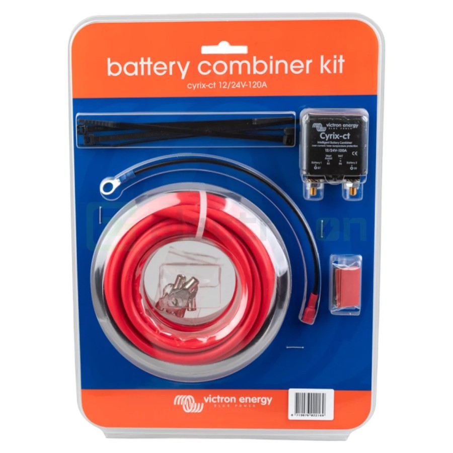 Combinator inteligent de baterii în kit complet - Cyrix-ct 12/24V-120A - Victron Energy CYR010120110R