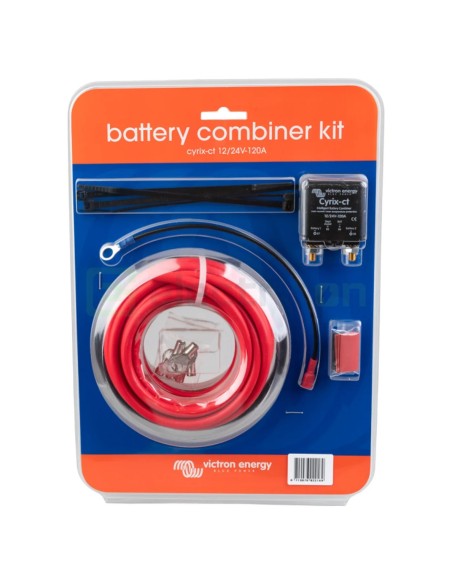 Combinator inteligent de baterii în kit complet - Cyrix-ct 12/24V-120A - Victron Energy CYR010120110R